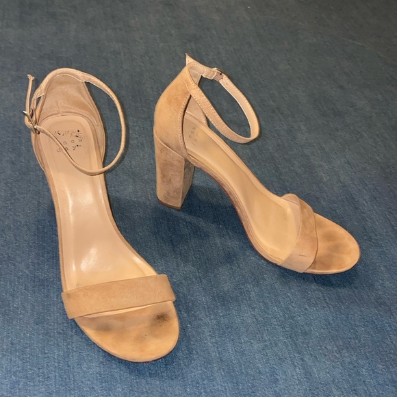 a new day Shoes - A New Day 3” nude strappy heel